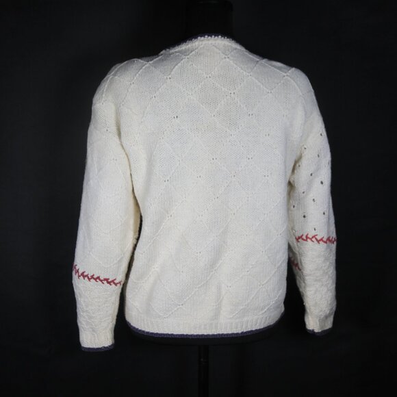 “Patchwork” Pullover by SKYR®.  Size - Medium - Picture 2 of 11